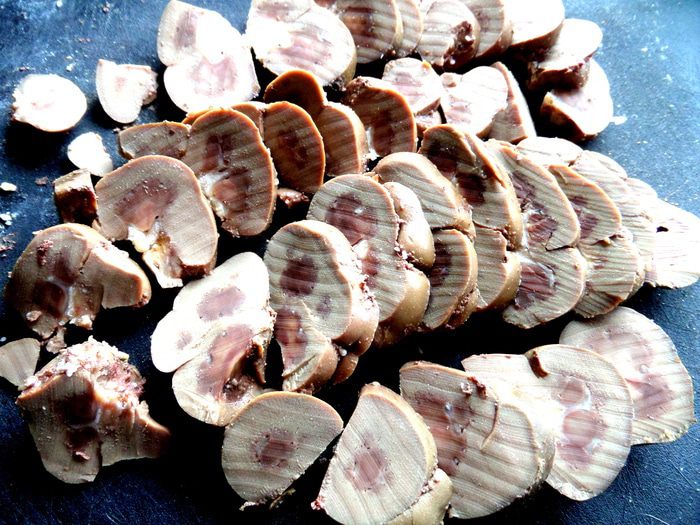 Почки с гречкой