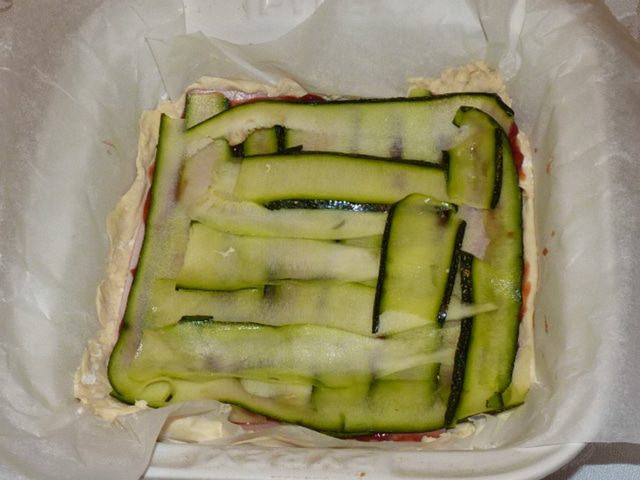 Пирог с цукини