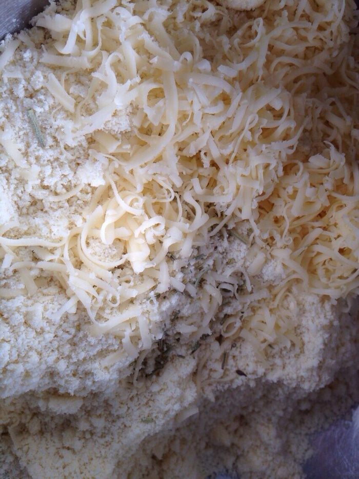 Яблочно-луковая галета