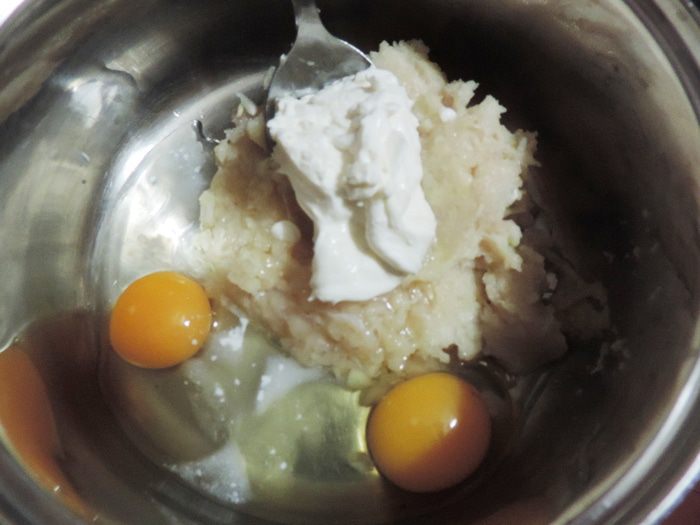 Куриные оладушки