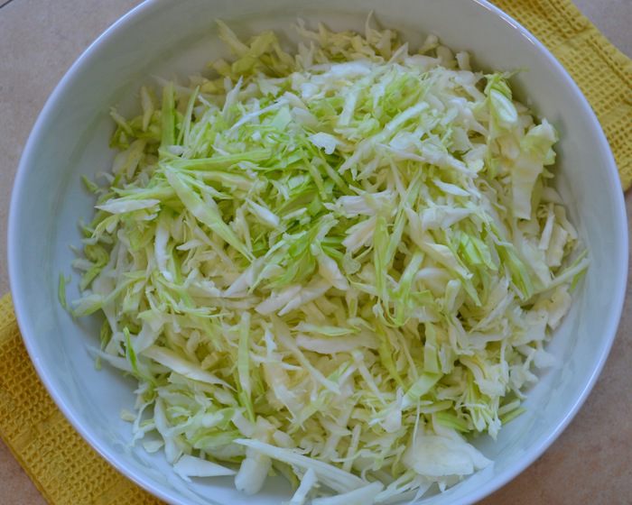 Капустный салат с маринадом 