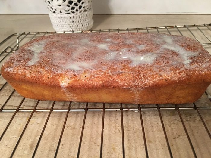 Апельсиновый кекс с маком без муки (диетический)