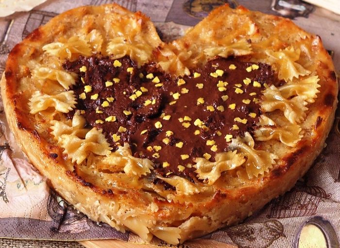 Сладкая запеканка из макарон