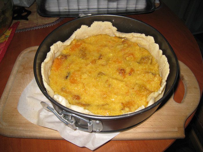 Абрикосово-апельсиновый пирог