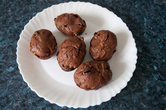 Брауни-яйцо