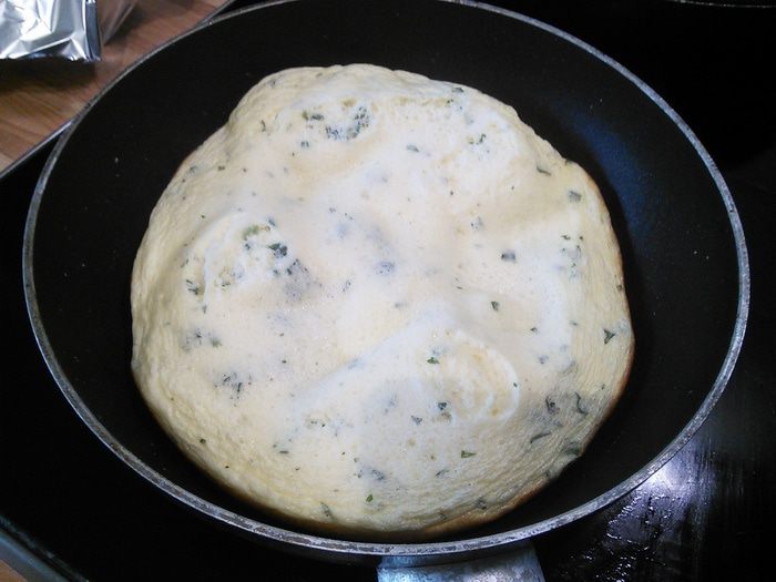 Омлет-суфле а ля кордон блю (Omelet à la Cordon bleu) 