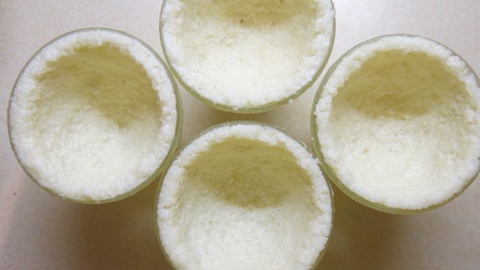 Десерт &amp;quot;Снежная чернично-ванильная вершина&amp;quot;