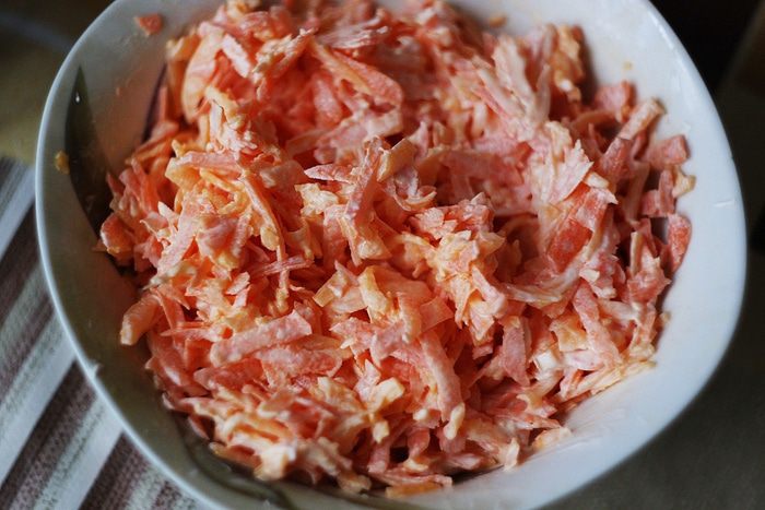 Кекс с тыквой, морковью и орехами