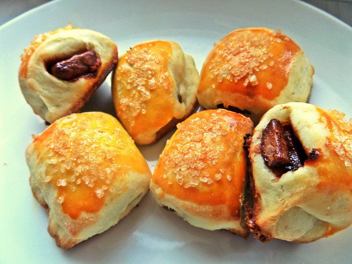 Сметанное печенье с шоколадом и черникой (без яиц)