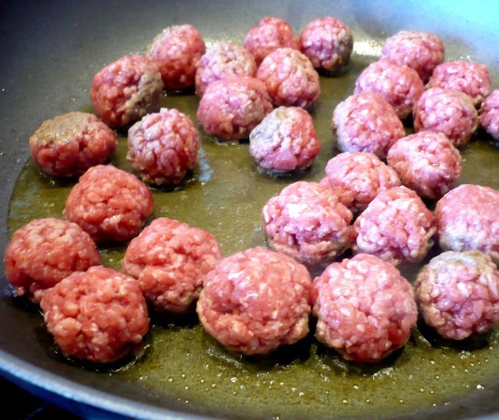 Суп с овощами и фрикадельками 