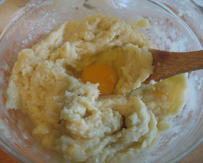 Заварные картофельные пирожки с начинкой