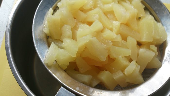 Ананасовый десерт