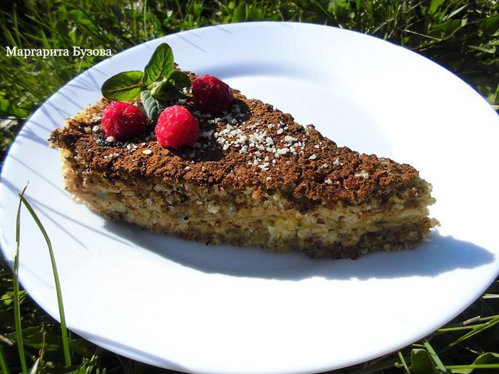 Торт &amp;quot;Прага&amp;quot; без выпечки