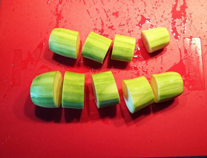 Фаршированные кабачки (постное блюдо)