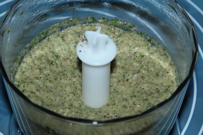 Дрессинг из баклажан