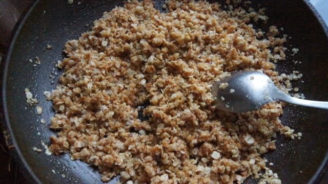 Козинаки из овсяных хлопьев
