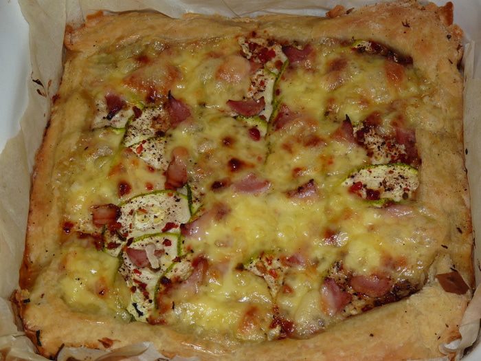Пирог с цукини