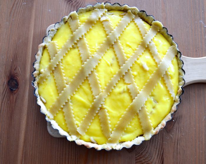 Итальянская &amp;quot;Бабушкина кростата&amp;quot; (Crostata della Nonna)