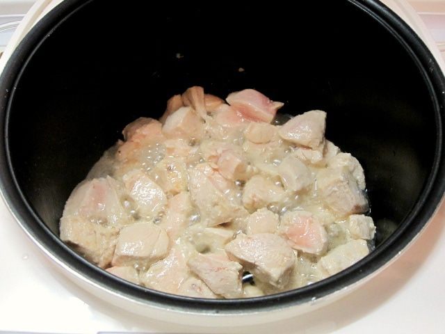 Курица с овощами по-домашнему
