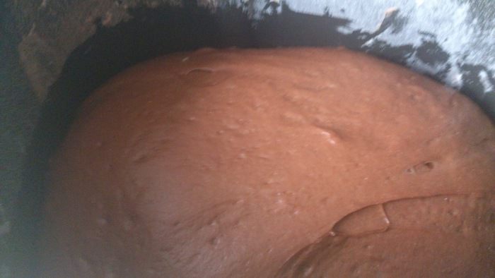 Шоколадные булочки с начинкой