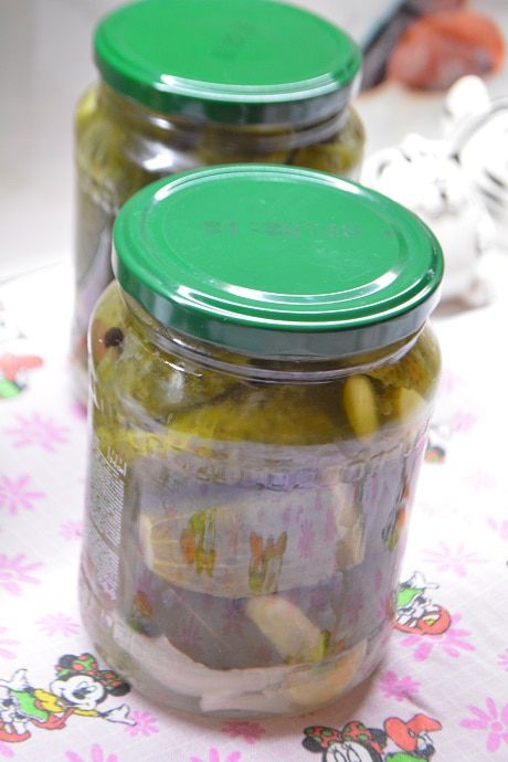 Огурцы по-болгарски