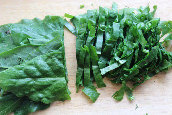 Пирог с огородной зеленью