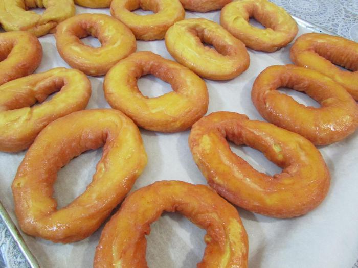 Бублики с тыквой и куркумой