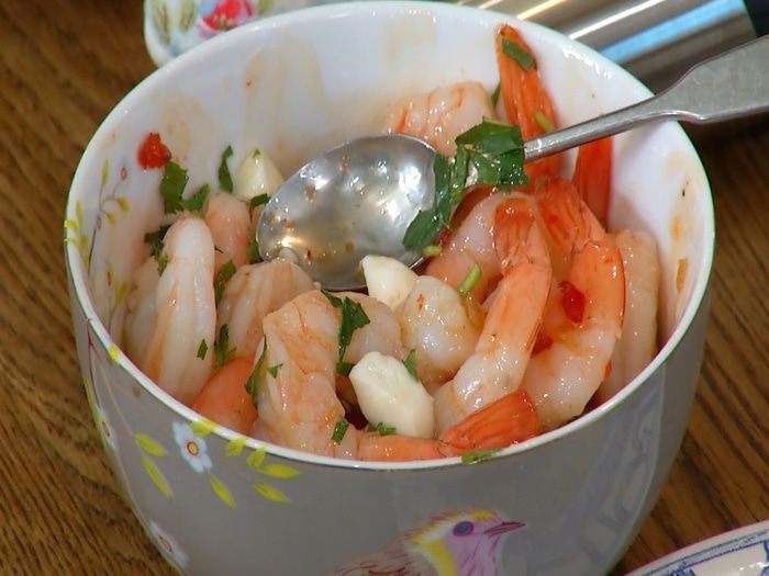 Коктейль из креветок