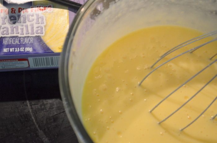 Парфе-пудинг клубничный 