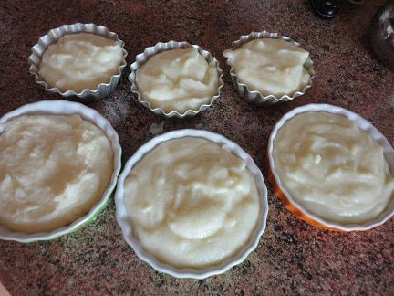 Десерт из манной крупы с шоколадом