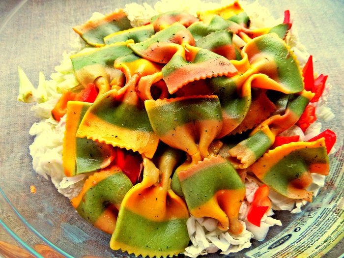 Салат с итальянскими мотивами