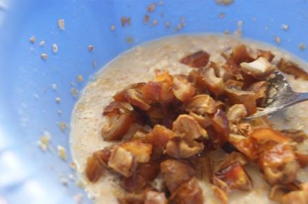 Овсяное печенье с финиками