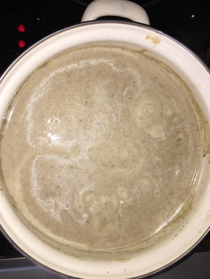 Душевный грибной суп-пюре