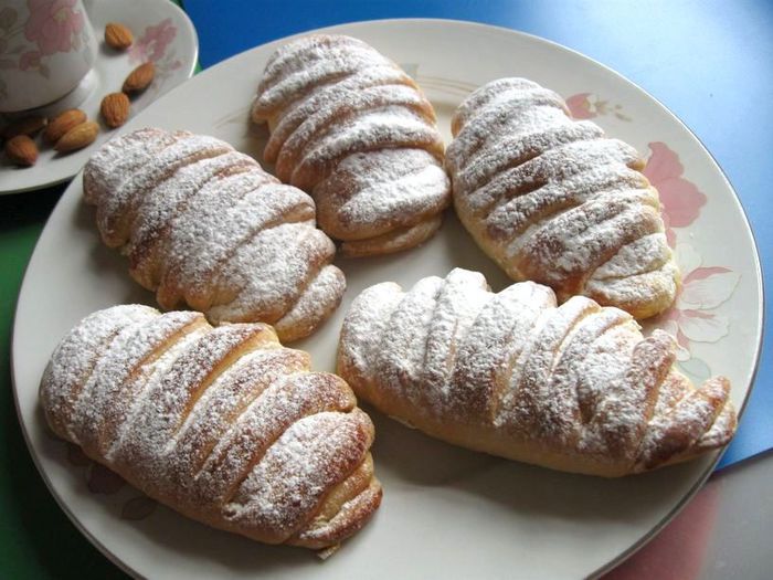 Парижские булочки с кремом