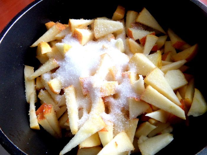 Штрудель из лаваша (постный)