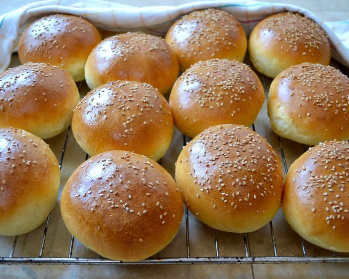 Домашние булочки для гамбургеров (Homemade Hamburger Buns)
