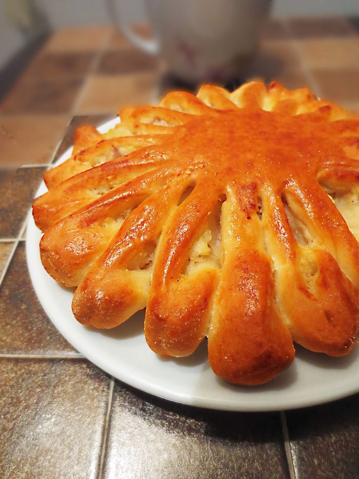 Пирожки с картофельной начинкой разной формы