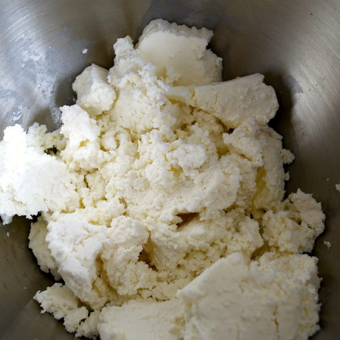 Чизкейк на рикотте с заварным кремом