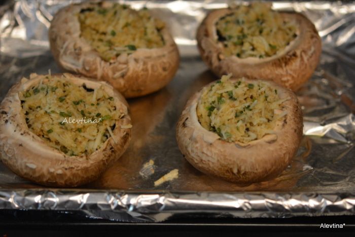 Грибы с начинкой 