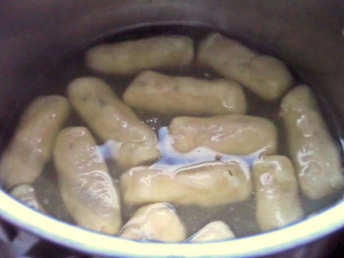 Картофельные гноччи (ньокки) с горгонзолой