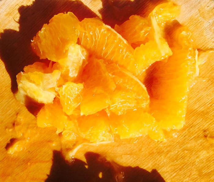 Салат с руколой и лососем