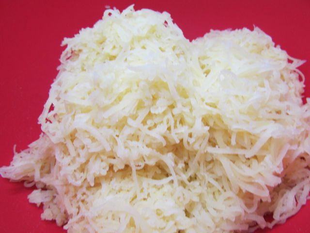 Пирог из картофеля со сметанным кремом