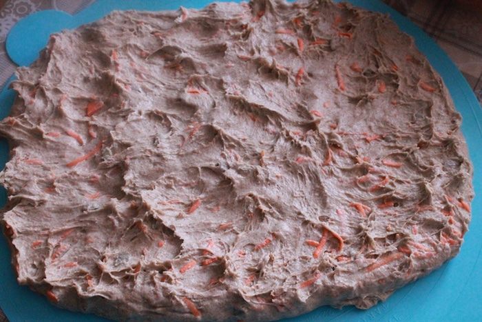 Хлеб с морковью