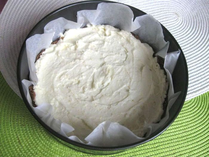 Шоколадно-лимонный чизкейк со вкусом горького миндаля