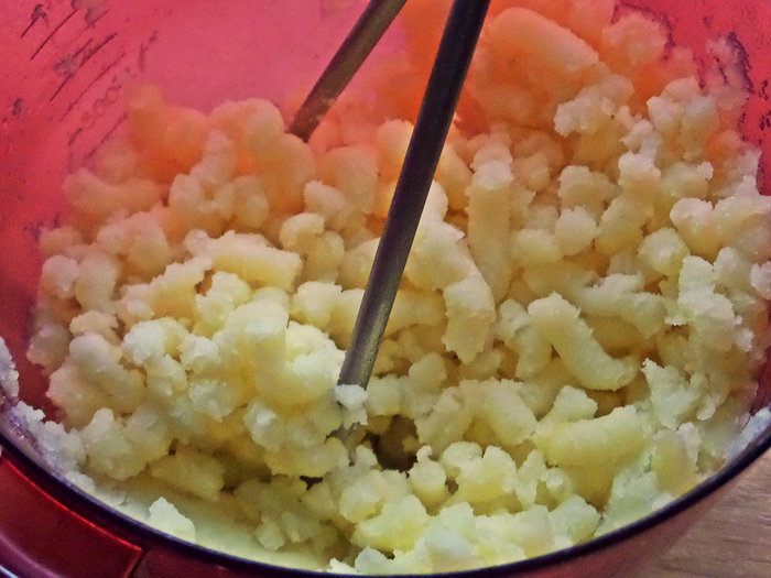 Картофельные гноччи (ньокки) с горгонзолой