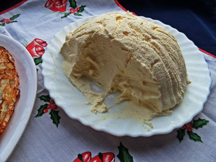 Блинчики с курицей и маскарпоне
