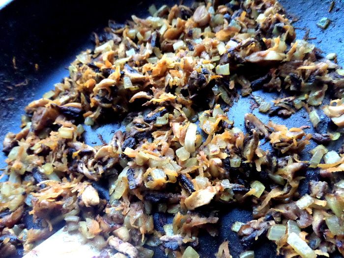 Драники с мясной начинкой